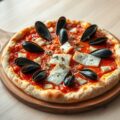 Pizza fruits de mer