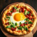 Pizza met ei