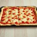 Plaatpizza (met zelfgemaakte bodem)