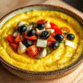 Polenta met groentjes
