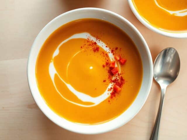 Pompoensaffraanvelouté