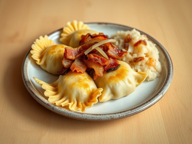 Poolse Pierogie met gehakt