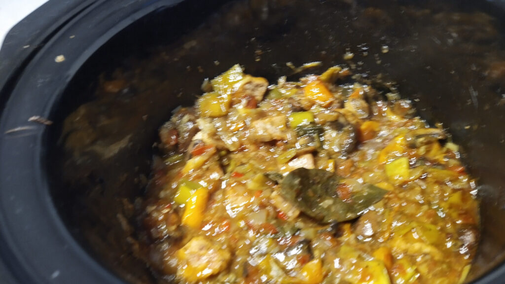 Pork Kavarma uit de slowcooker