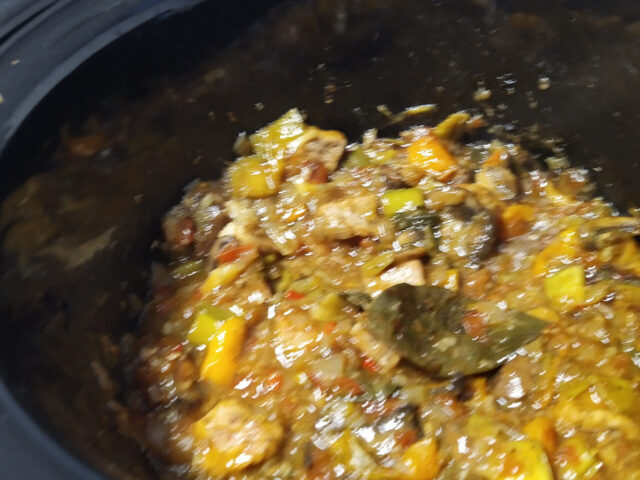 Pork Kavarma uit de slowcooker