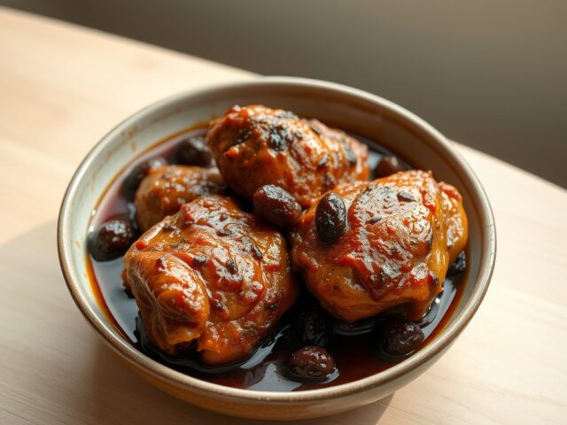Poulet a la Cannelle