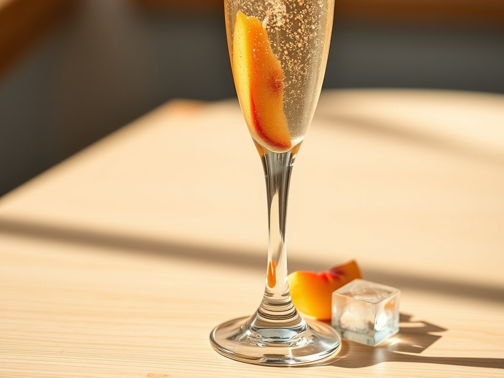 Prosecco Cocktail, AI-gegenereerde illustratie