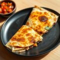 Quesadilla met Kip en Zwarte Bonen