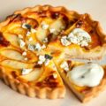 Quiche met peer en roquefortcrème