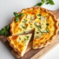 Quiche van courgette met tonijn