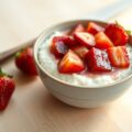 Rabarbersalade met vanillerijst