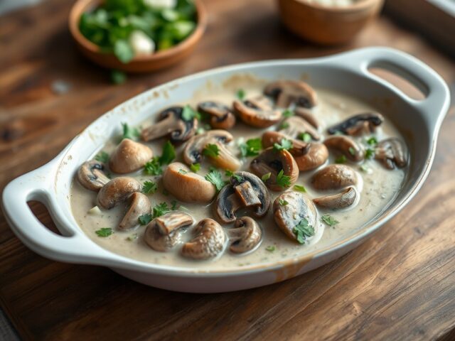 Ragout van paddenstoelen