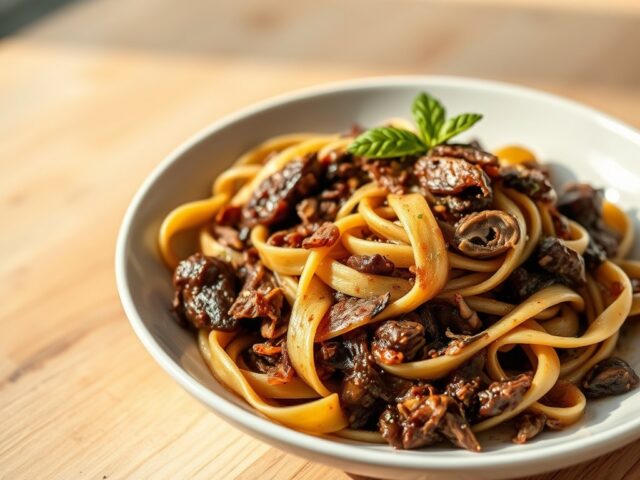 Ragu van eend met pappardelle