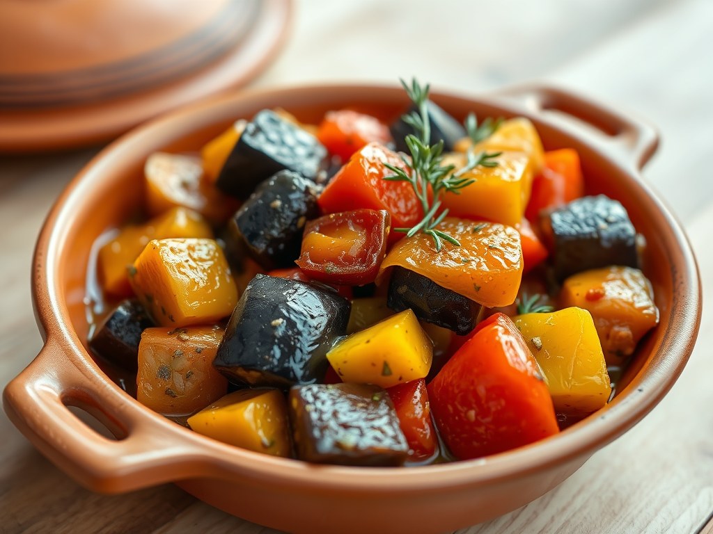 Ratatouille, AI-gegenereerde illustratie