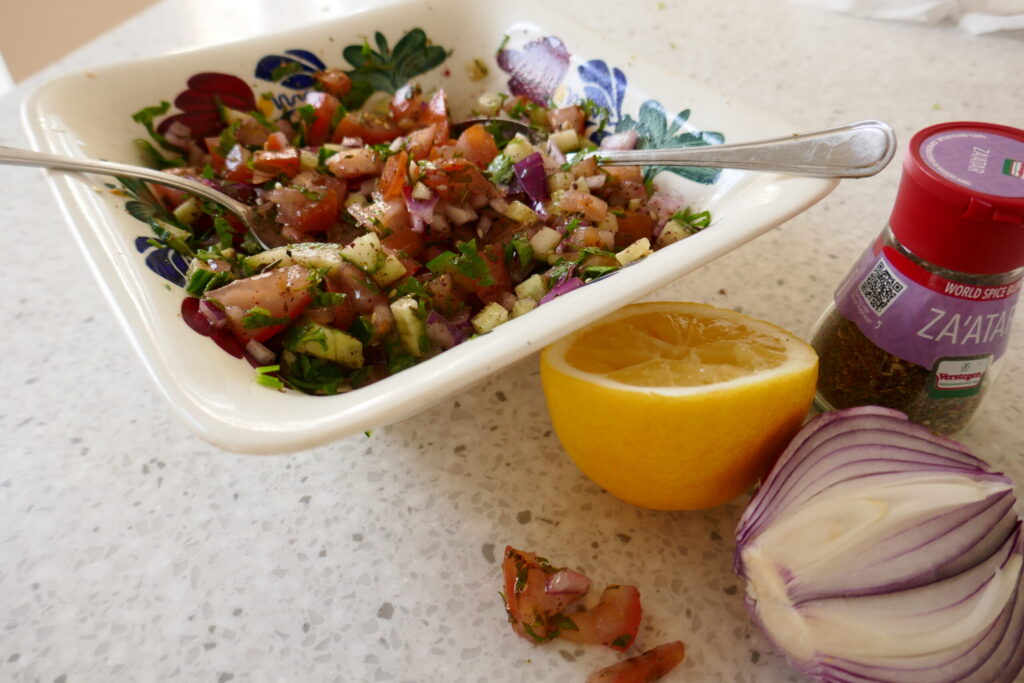 RauwkostSalade uit het Midden - Oosten