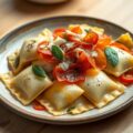 Ravioli di Prosciutto di Parma Caprese