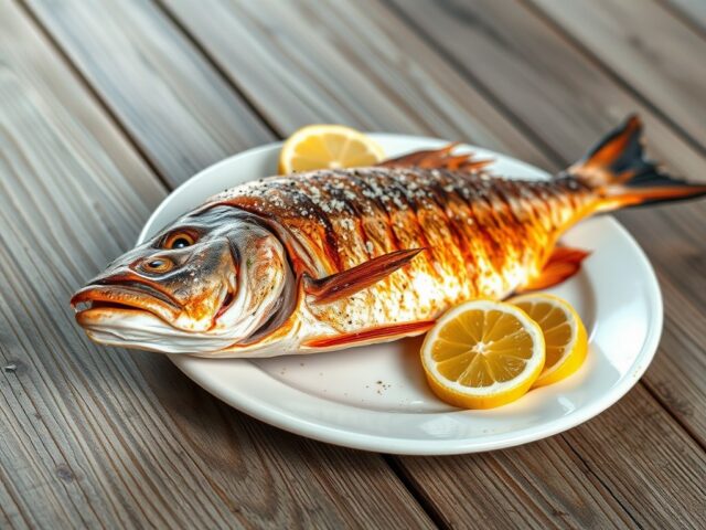 Red Snapper van de gril