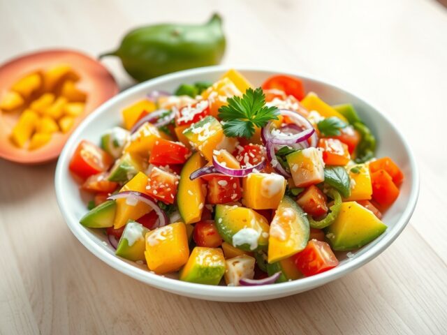 Regenboogsalade