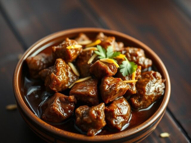 Rendang Daging I (Gekruid Vlees Sumatra)