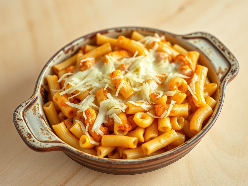 Restje macaroni over, AI-gegenereerde illustratie