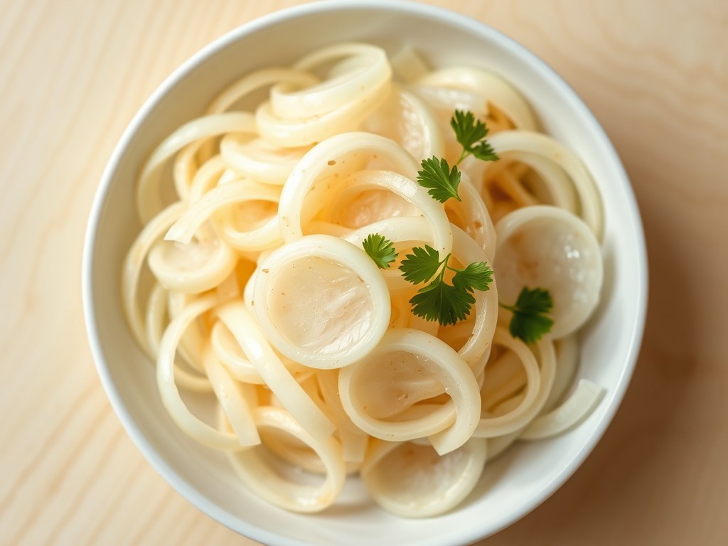 Rettichsalade, AI-gegenereerde illustratie
