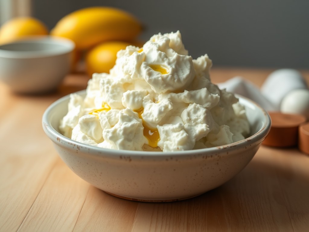 Ricotta, AI-gegenereerde illustratie