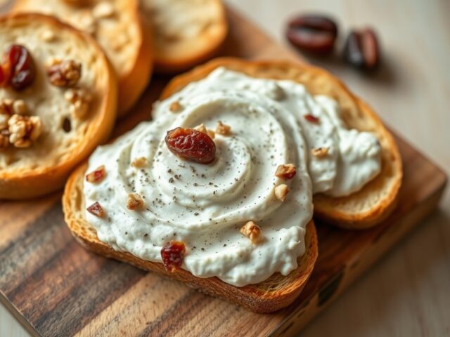 Ricotta dadelspread