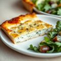 Ricottataart met Salade