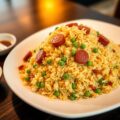RIJST – Thaise Gebakken Rijst met Chinese Worst