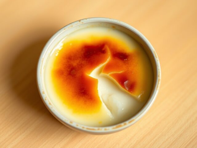 Rijst créme brulee