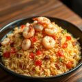 RIJST Gerecht met Old Bay Garnalen