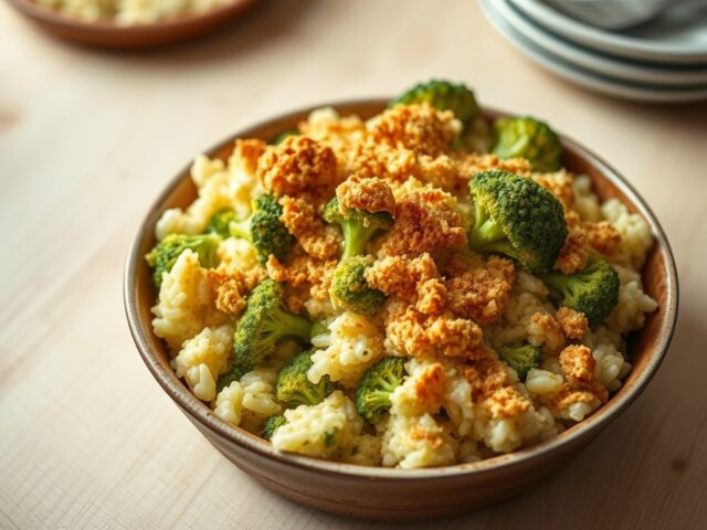 Rijst met broccoli