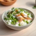 Rijst met makreelsalade