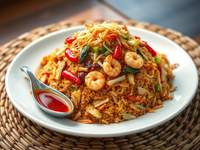 RIJST Nasi Goreng (Balinese Variatie)