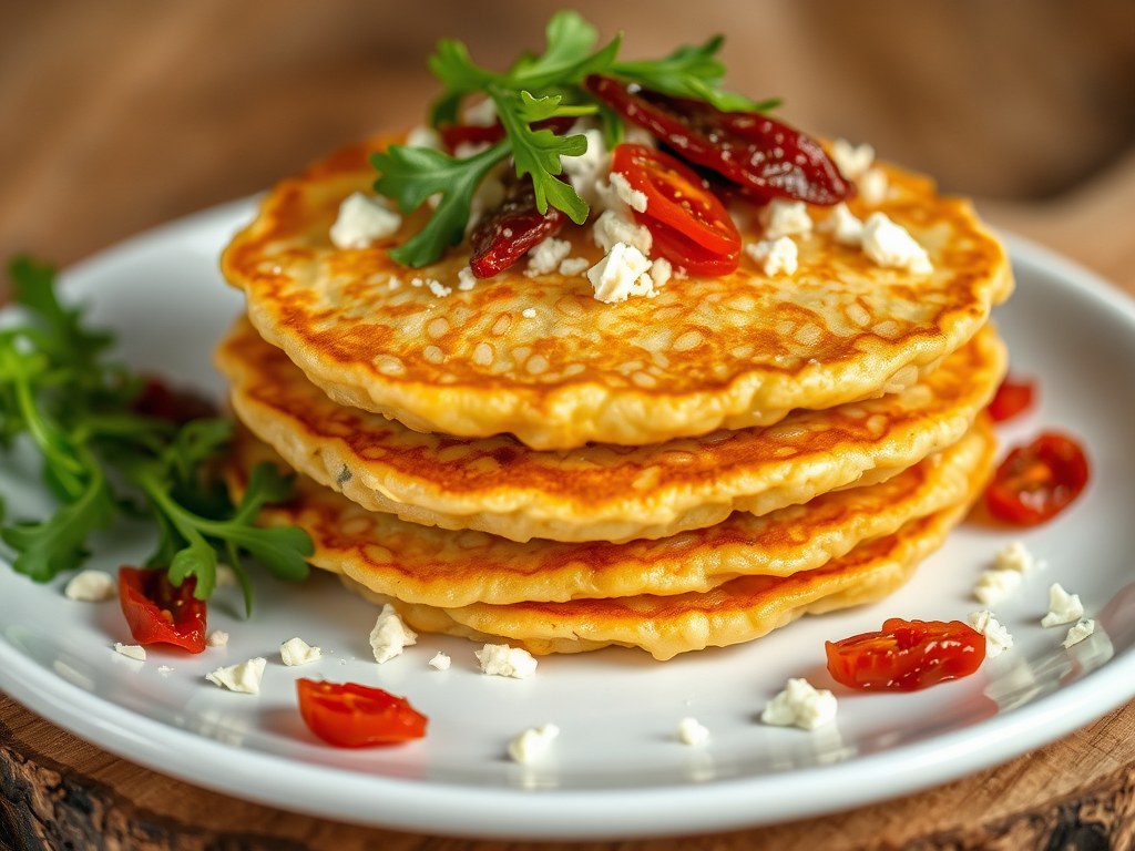 Rijstpannenkoekjes, AI-gegenereerde illustratie