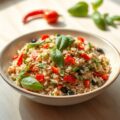 Rijstsalade