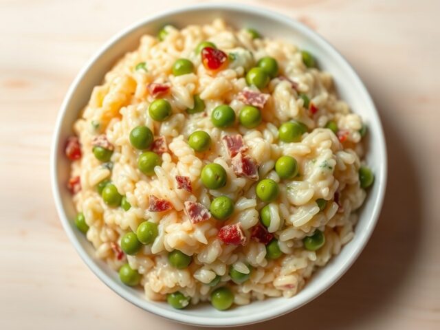 Risi e bisi (risotto met erwtjes)