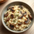 Risotto met champignons en Maredous Truffel smaak