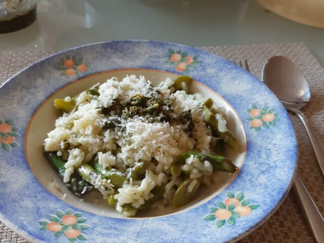 Groene risotto