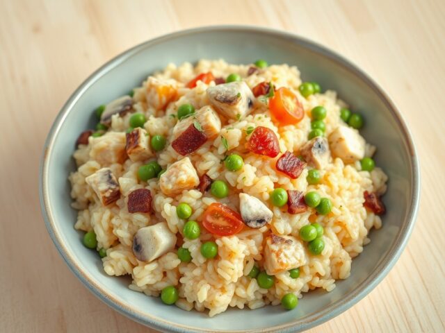 Risotto met kip
