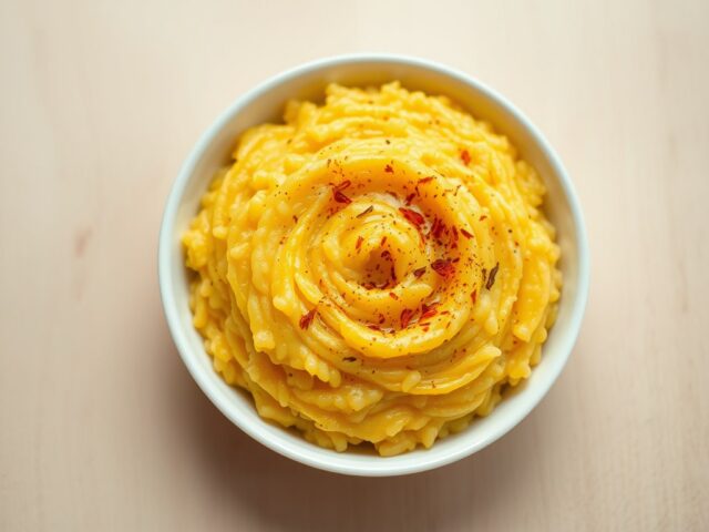 Risotto met Saffraan en Drop