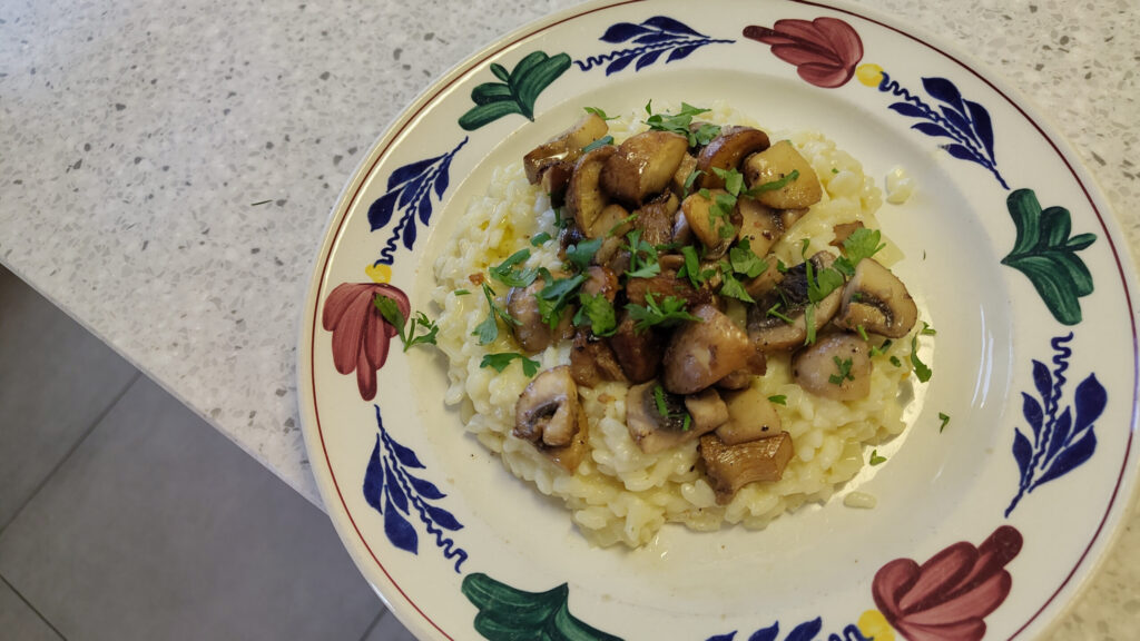 Risotto Paddenstoel
