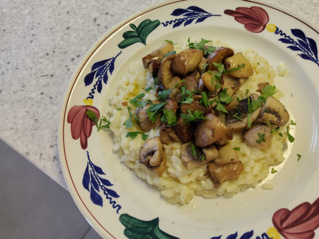 Risotto Paddenstoel
