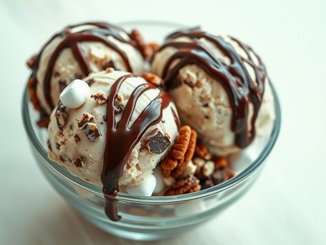 Rocky road ijs
