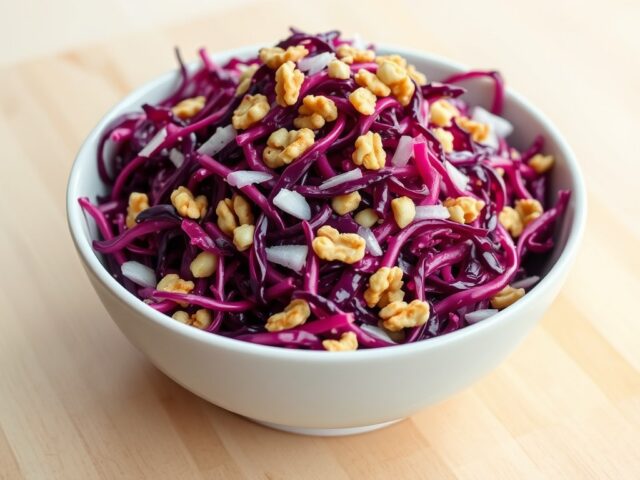 Rode koolsalade (zie opm)
