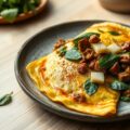 Roergebakken posteleinomelet