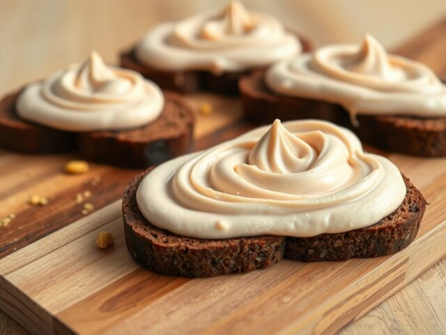 Roggebrood met katenspekmousse
