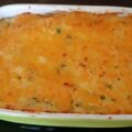 Romanesco met ham, gekookte eieren en kaaspuree