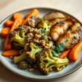Romanesco met walnoten