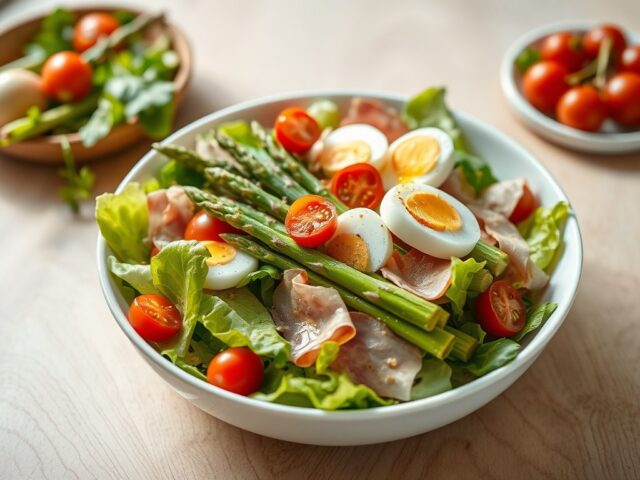 Romeinse aspergesalade