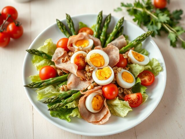 Romeinse aspergesalade